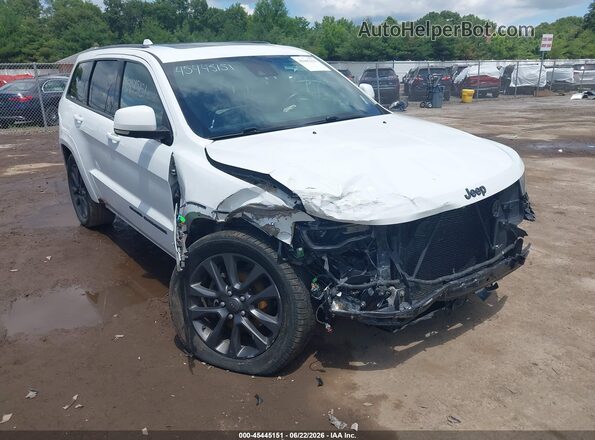 1C4RJFCG2JC211877 2018 JEEP GRAND CHEROKEE White წინა ხედი