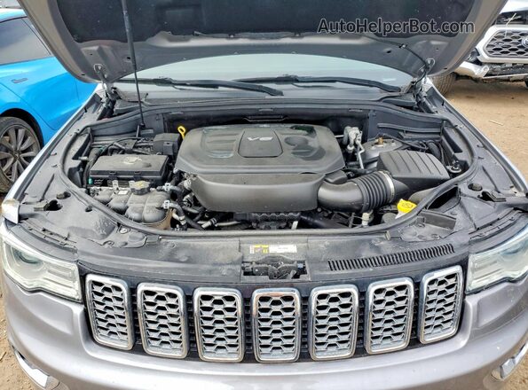 1C4RJFCG2JC247682 2018 JEEP GRAND Silver Вид задньої частини салону