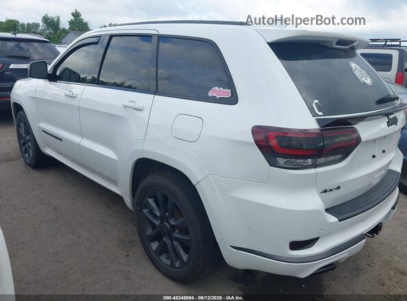 1C4RJFCG4KC558757 2019 JEEP GRAND CHEROKEE Белый Задняя левая четверть