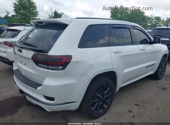 1C4RJFCG4KC558757 2019 JEEP GRAND CHEROKEE Белый Задняя правая четверть
