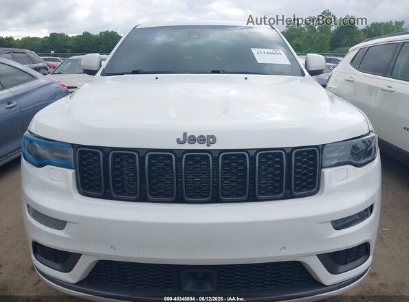 1C4RJFCG4KC558757 2019 JEEP GRAND CHEROKEE Белый Вид щитка приборов