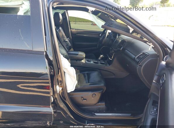 1C4RJFCG4KC570262 2019 JEEP GRAND CHEROKEE Black Front interior view