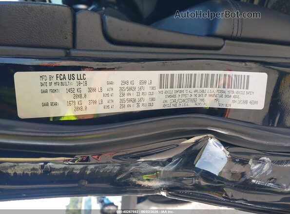 1C4RJFCG4KC570262 2019 JEEP GRAND CHEROKEE Black Engine compartment view