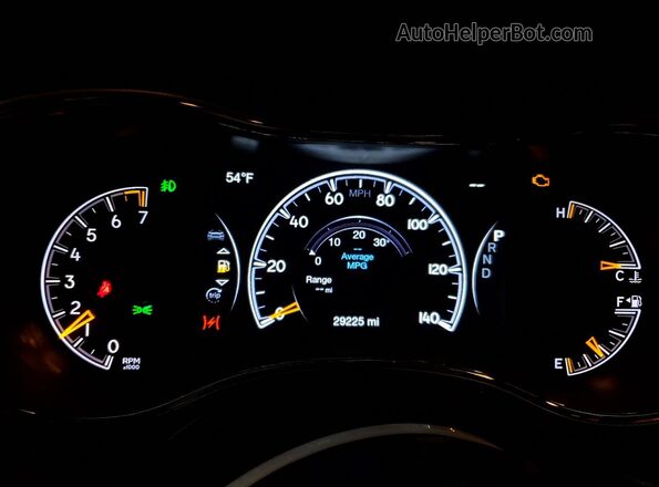 1C4RJFCG4KC730947 2019 JEEP GRAND White Widok zestawu wskaźników
