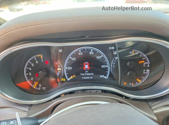 1C4RJFCG4MC550581 2021 JEEP GRAND White Вид щитка приладів