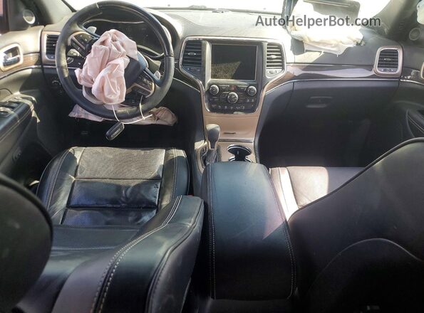 1C4RJFCG5HC684702 2017 JEEP GRAND Black Առջևի վահանակի տեսք