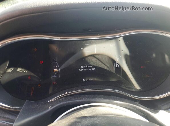 1C4RJFCG5HC684702 2017 JEEP GRAND Black Սարքավորումների վահանակի տեսք