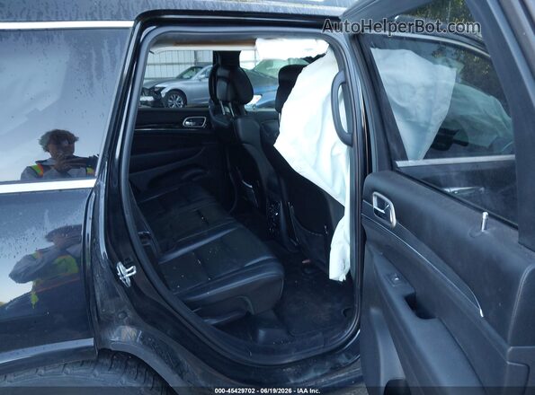 1C4RJFCG5JC445978 2018 JEEP GRAND CHEROKEE Black Vista de la etiqueta del VIN
