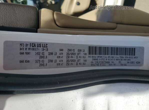 1C4RJFCG5KC594800 2019 JEEP GRAND White 