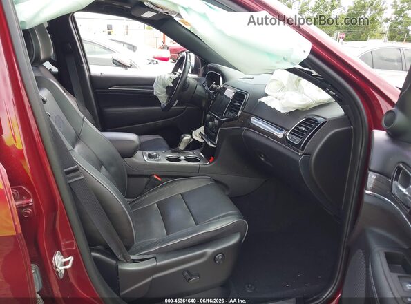1C4RJFCG5MC727901 2021 JEEP GRAND CHEROKEE Maroon Vista interior delantera