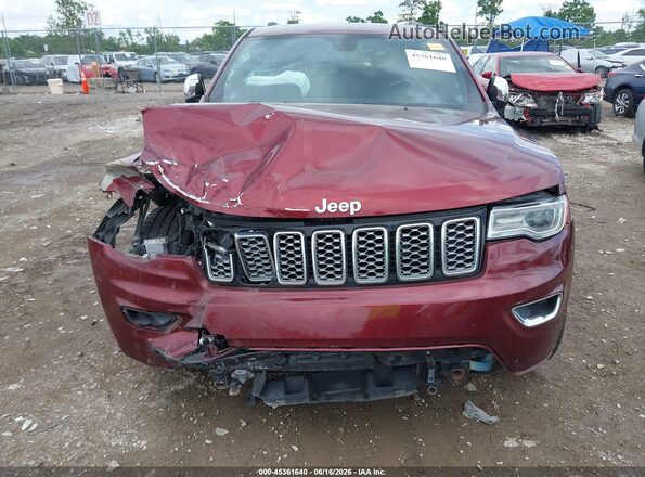1C4RJFCG5MC727901 2021 JEEP GRAND CHEROKEE Maroon Vista frontal