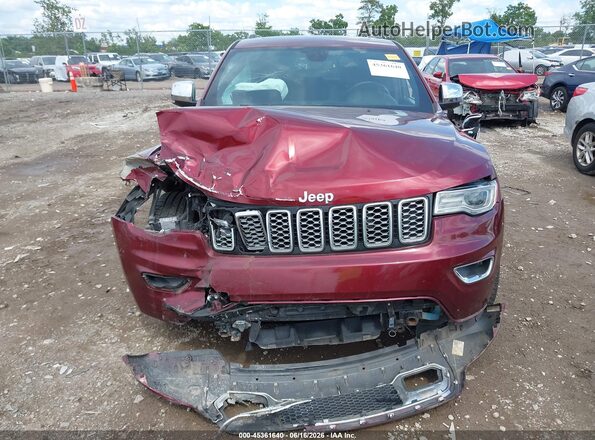 1C4RJFCG5MC727901 2021 JEEP GRAND CHEROKEE Maroon Vista interior trasera