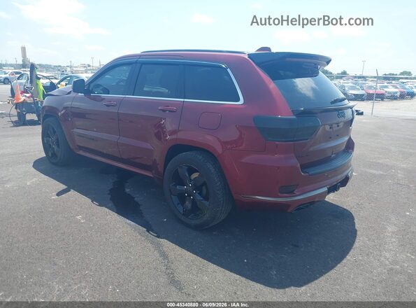 1C4RJFCG6GC496866 2016 JEEP GRAND CHEROKEE Maroon უკანა მარცხენა
