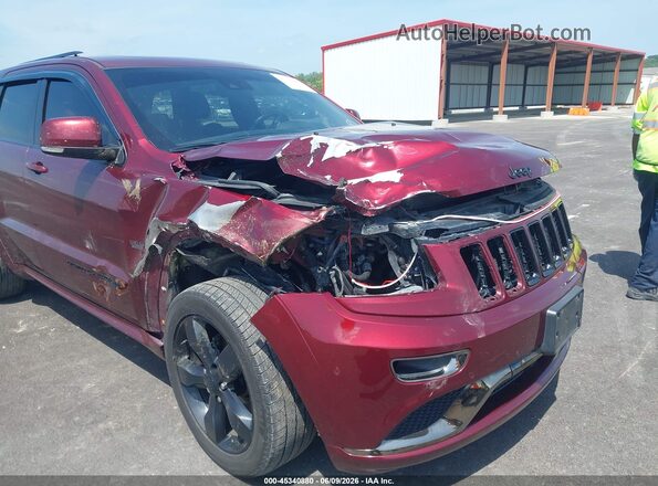 1C4RJFCG6GC496866 2016 JEEP GRAND CHEROKEE Maroon წინა ხედი
