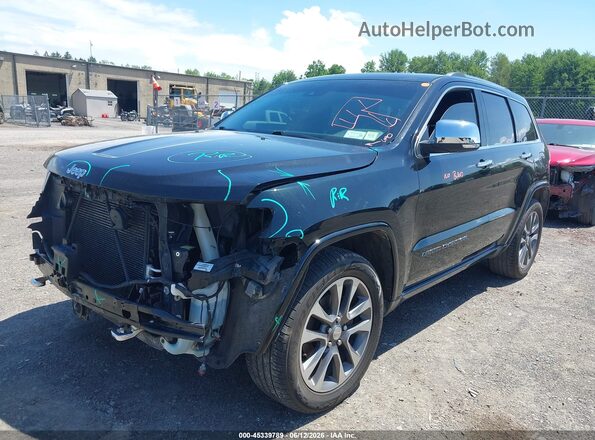 1C4RJFCG6HC635749 2017 JEEP GRAND CHEROKEE Black Przód lewy