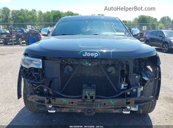 1C4RJFCG6HC635749 2017 JEEP GRAND CHEROKEE Black Widok zestawu wskaźników