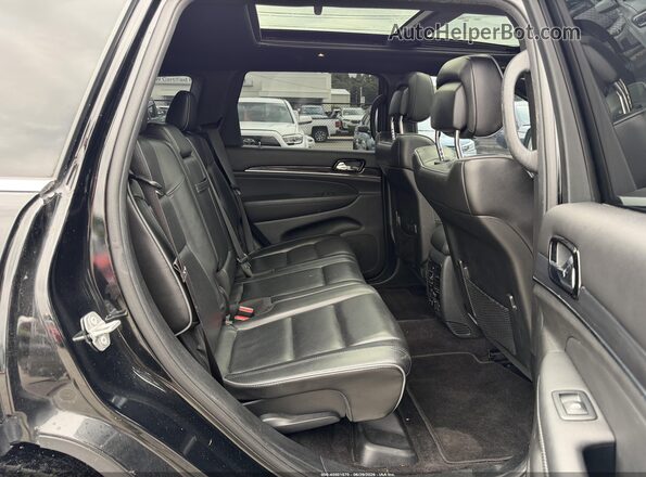 1C4RJFCG6KC621065 2019 JEEP GRAND CHEROKEE Black Rear seats view