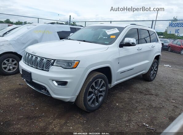 1C4RJFCG7JC136822 2018 JEEP GRAND CHEROKEE White Vista tres cuartos delantera izquierda