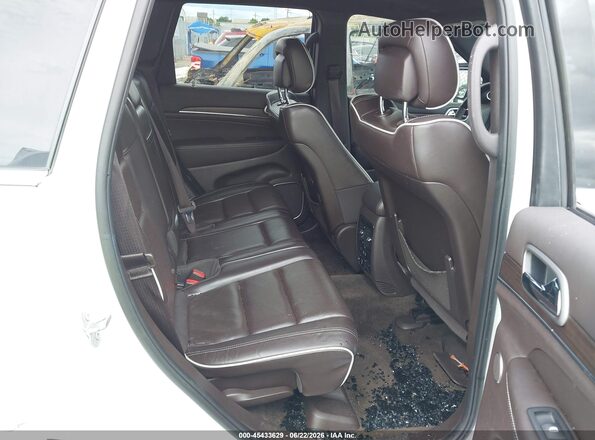 1C4RJFCG7JC136822 2018 JEEP GRAND CHEROKEE White Vista de la etiqueta del VIN