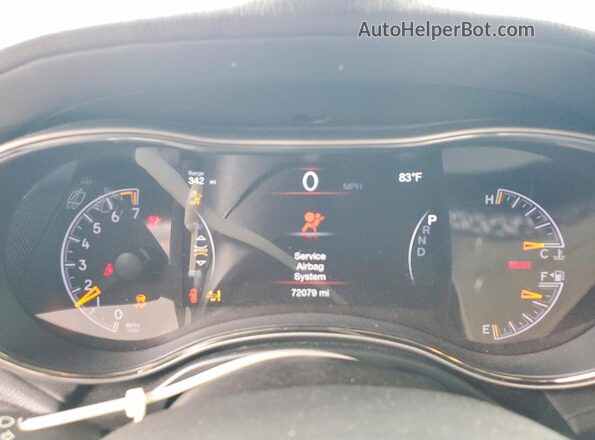1C4RJFCG7LC435214 2020 JEEP GRAND Silver ხელსაწყოთა პანელის ხედი