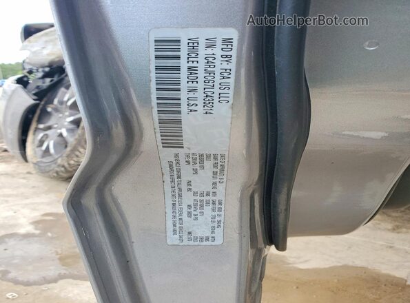 1C4RJFCG7LC435214 2020 JEEP GRAND Silver ძრავის განყოფილების ხედი