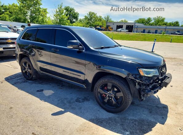 1C4RJFCG8GC349030 2016 JEEP GRAND Черный Передняя правая четверть