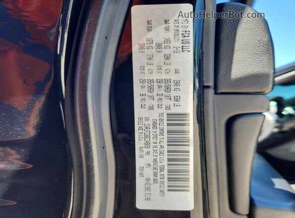 1C4RJFCG8GC349030 2016 JEEP GRAND Черный Вид наклейки с VIN-кодом