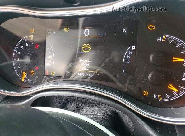 1C4RJFCG8GC492169 2016 JEEP GRAND Burgundy Vista del cuadro de instrumentos