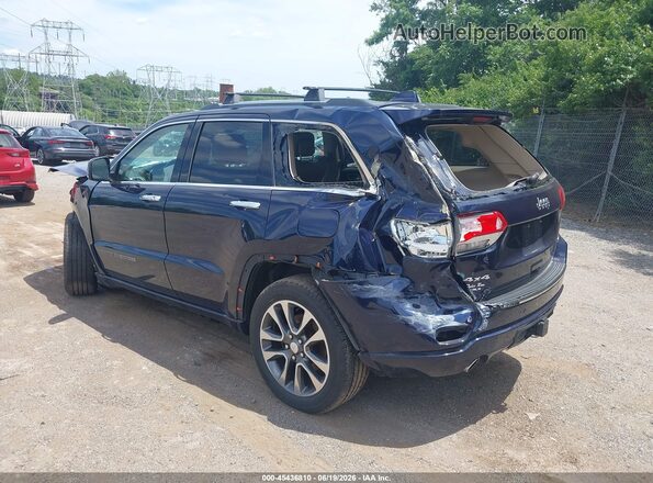 1C4RJFCG8HC772496 2017 JEEP GRAND CHEROKEE Blue Հետևի ձախ