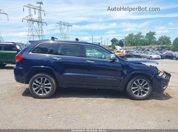1C4RJFCG8HC772496 2017 JEEP GRAND CHEROKEE Blue Սալոնի հետևի տեսք