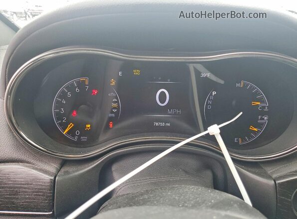 1C4RJFCG8KC660451 2019 JEEP GRAND Черный Вид щитка приборов