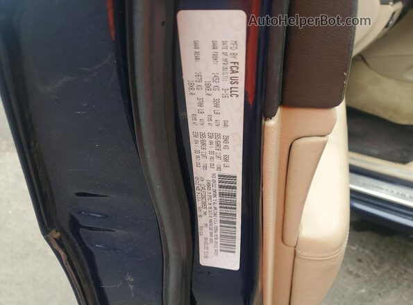 1C4RJFCG9GC390525 2016 JEEP GRAND Синий 