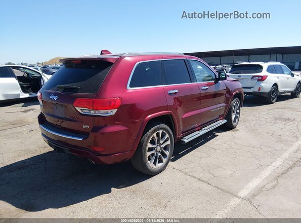 1C4RJFCG9HC676697 2017 JEEP GRAND CHEROKEE Red Rear right