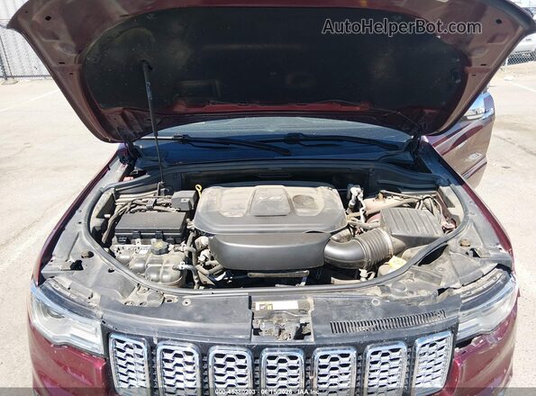 1C4RJFCG9HC676697 2017 JEEP GRAND CHEROKEE Red Rear view