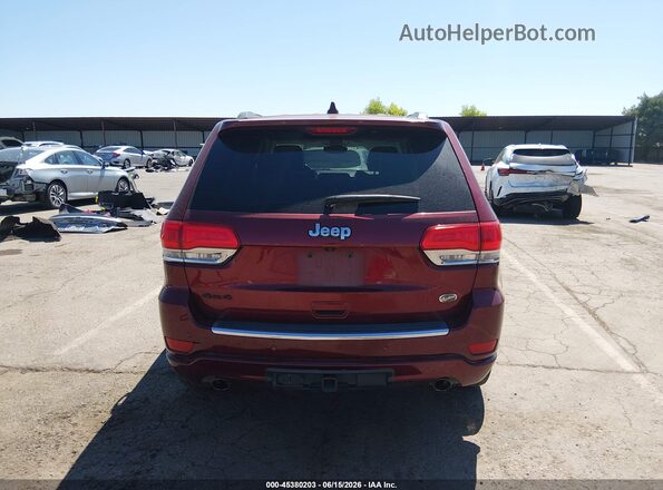 1C4RJFCG9HC676697 2017 JEEP GRAND CHEROKEE Red 