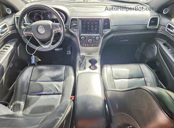1C4RJFCG9JC113123 2018 JEEP GRAND Черный Вид панели приборов