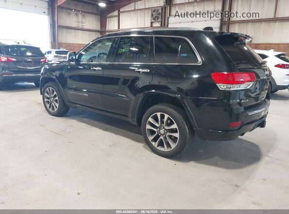 1C4RJFCG9JC190106 2018 JEEP GRAND CHEROKEE Черный Задняя левая четверть