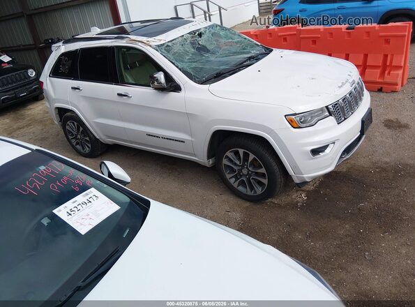 1C4RJFCG9JC459334 2018 JEEP GRAND CHEROKEE White Widok wnętrza z tyłu