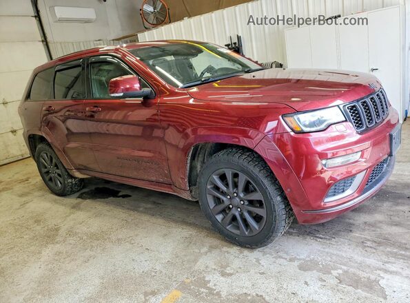 1C4RJFCGXJC216003 2018 JEEP GRAND Бордовый 