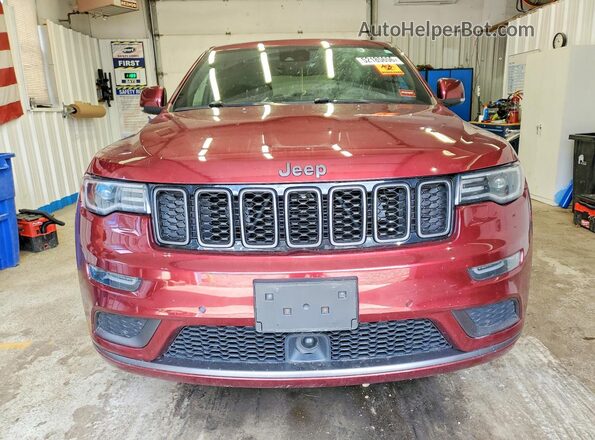 1C4RJFCGXJC216003 2018 JEEP GRAND Бордовый 
