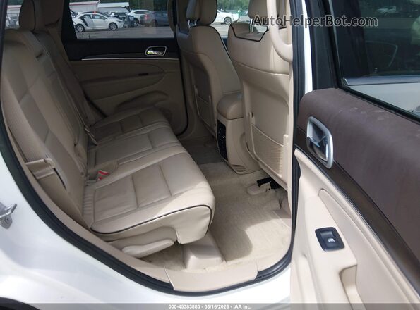 1C4RJFCGXJC240642 2018 JEEP GRAND CHEROKEE White VIN sticker view