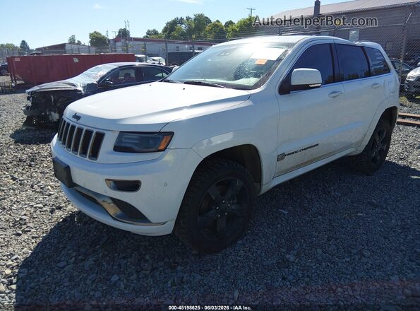 1C4RJFCM6GC334810 2016 JEEP GRAND CHEROKEE White Առջևի ձախ երեք քառորդ տեսարան