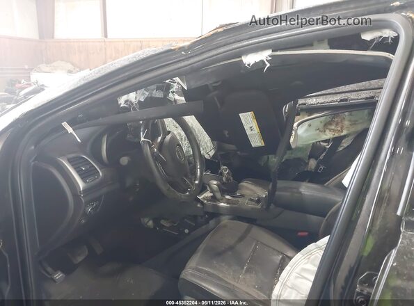 1C4RJFCT0JC405398 2018 JEEP GRAND CHEROKEE Черный Вид салона спереди