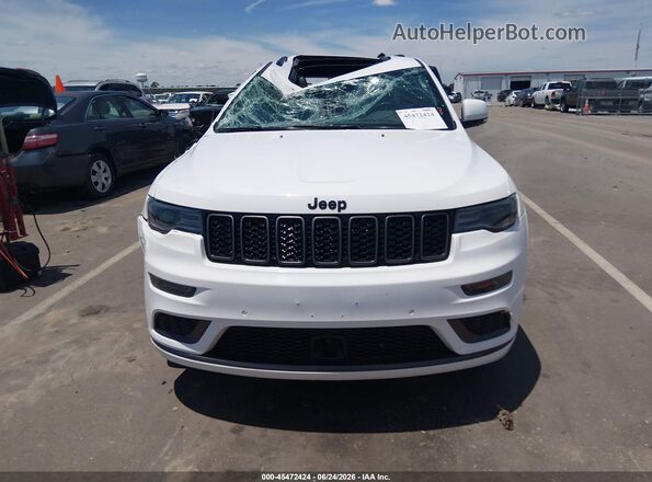 1C4RJFCT1LC437635 2020 JEEP GRAND CHEROKEE White Սարքավորումների վահանակի տեսք