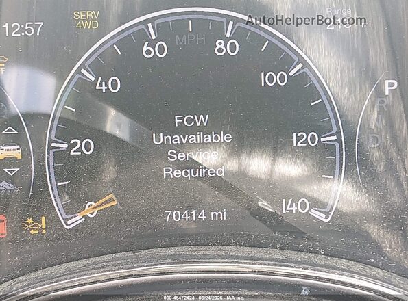 1C4RJFCT1LC437635 2020 JEEP GRAND CHEROKEE White 