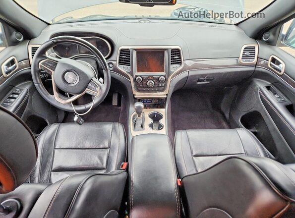1C4RJFCT2GC306266 2016 JEEP GRAND Charcoal Вид панелі приладів