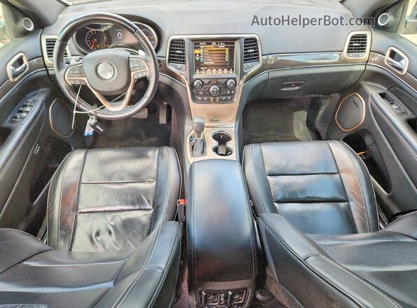 1C4RJFCT2HC843544 2017 JEEP GRAND Black Vista del salpicadero