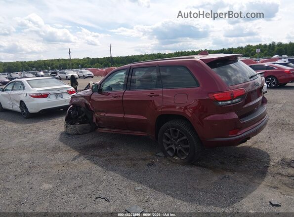 1C4RJFCT5MC506005 2021 JEEP GRAND CHEROKEE Maroon Հետևի ձախ