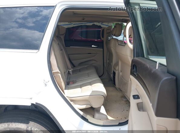 1C4RJFCT6MC507289 2021 JEEP GRAND CHEROKEE White VIN კოდის სტიკერის ხედი