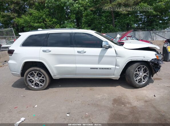 1C4RJFCT6MC507289 2021 JEEP GRAND CHEROKEE White ხელსაწყოთა პანელის ხედი